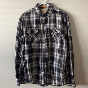 Sovereign Code Large casual button down shirt